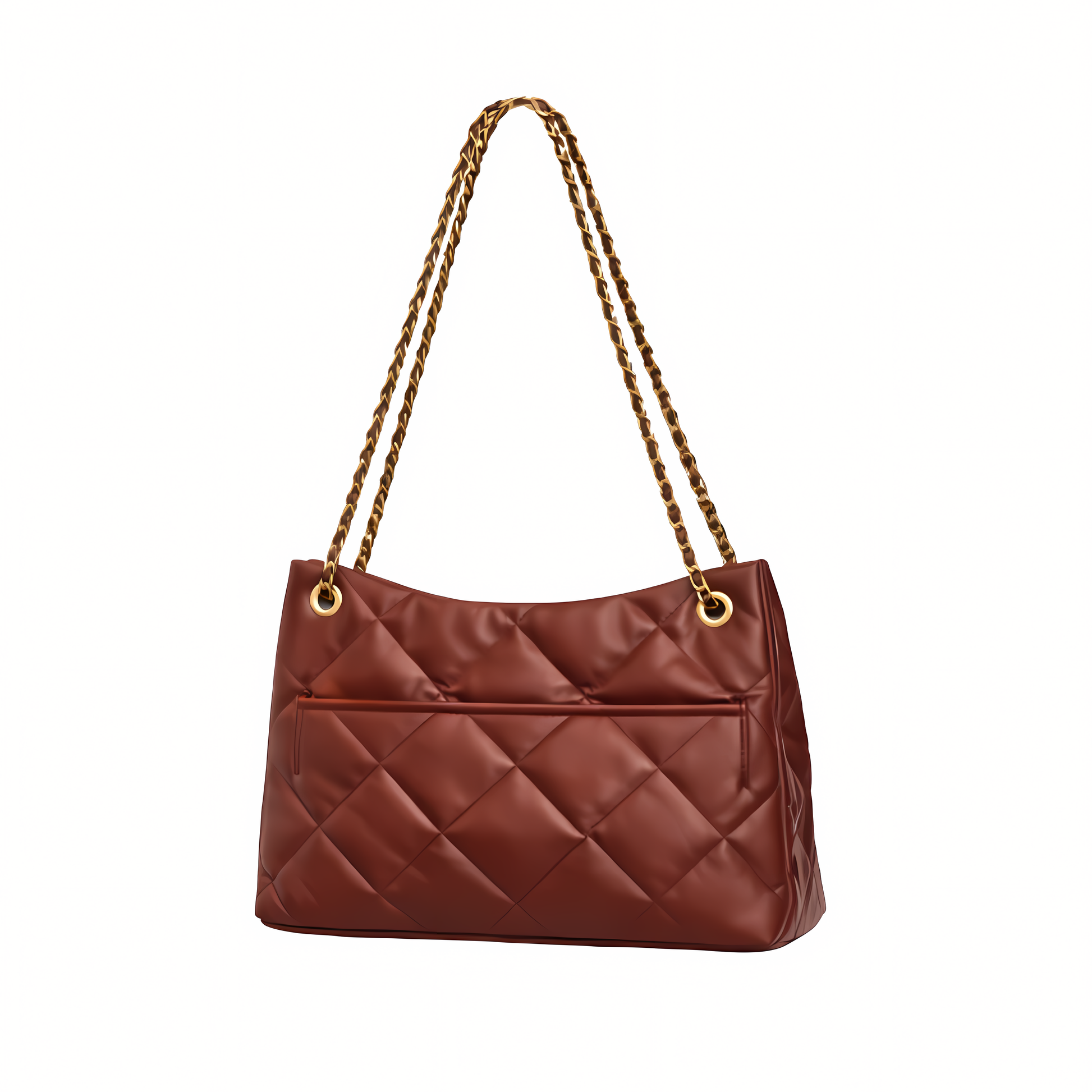 Timeless 25 Small Hobo Suede Burgundy Bag - view 3