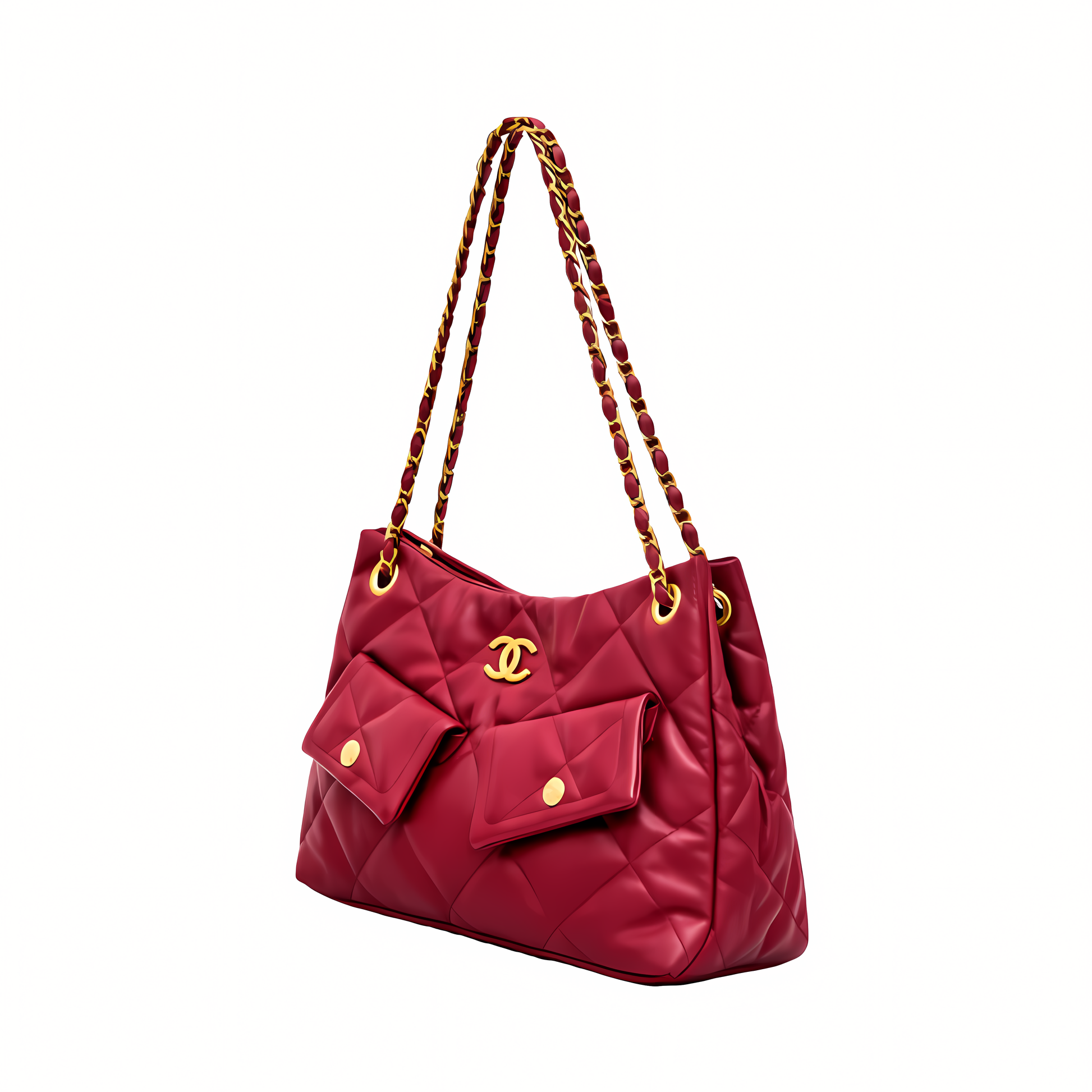 Elevated 25 Small Hobo Suede Red Bag - view 2
