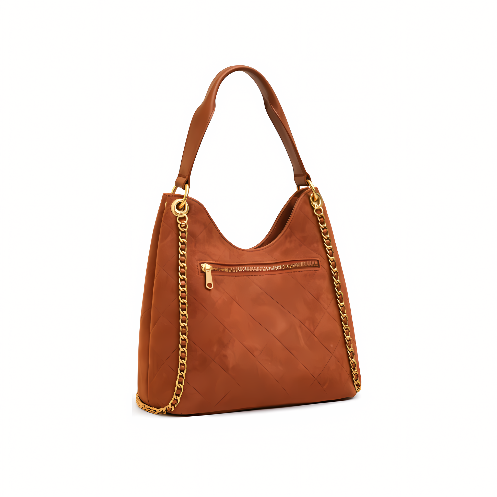 Everyday-Luxe City Zip Tote Signature Canvas Mahogany Brown - view 3