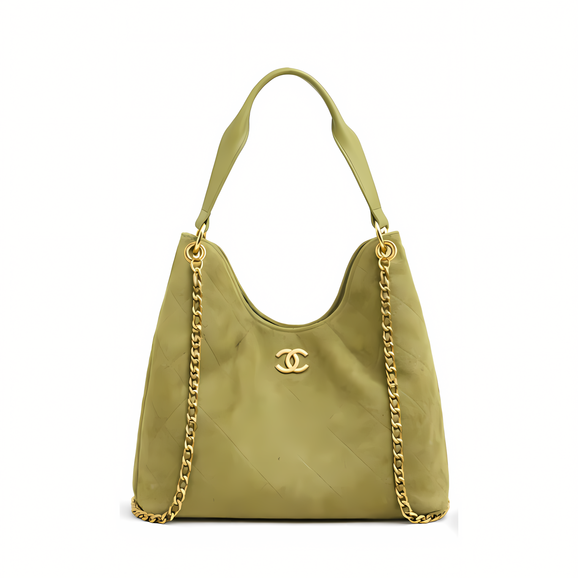 Premium-Look City Zip Tote Signature Canvas Mahogany