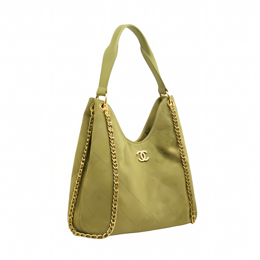 Premium-Look City Zip Tote Signature Canvas Mahogany - view 2