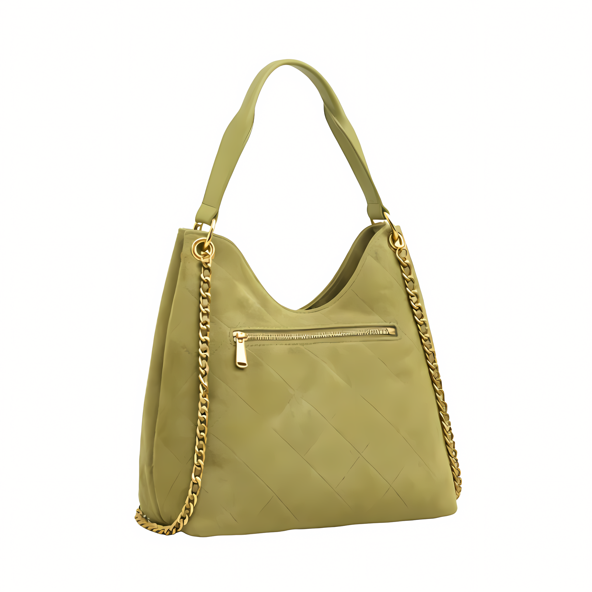 Premium-Look City Zip Tote Signature Canvas Mahogany - view 3