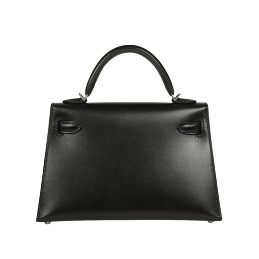 Refined Clouté Mini Structured Top-Handle 20 Black Bag - view 2