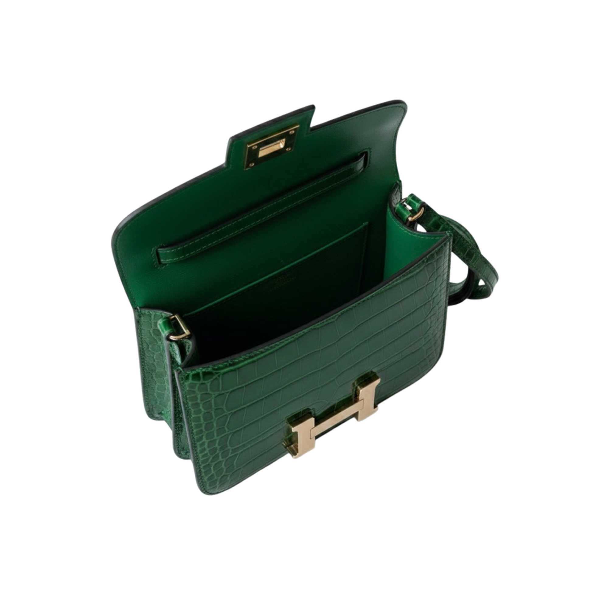 Polished Constance 18 Cactus Alligator Bag - view 3