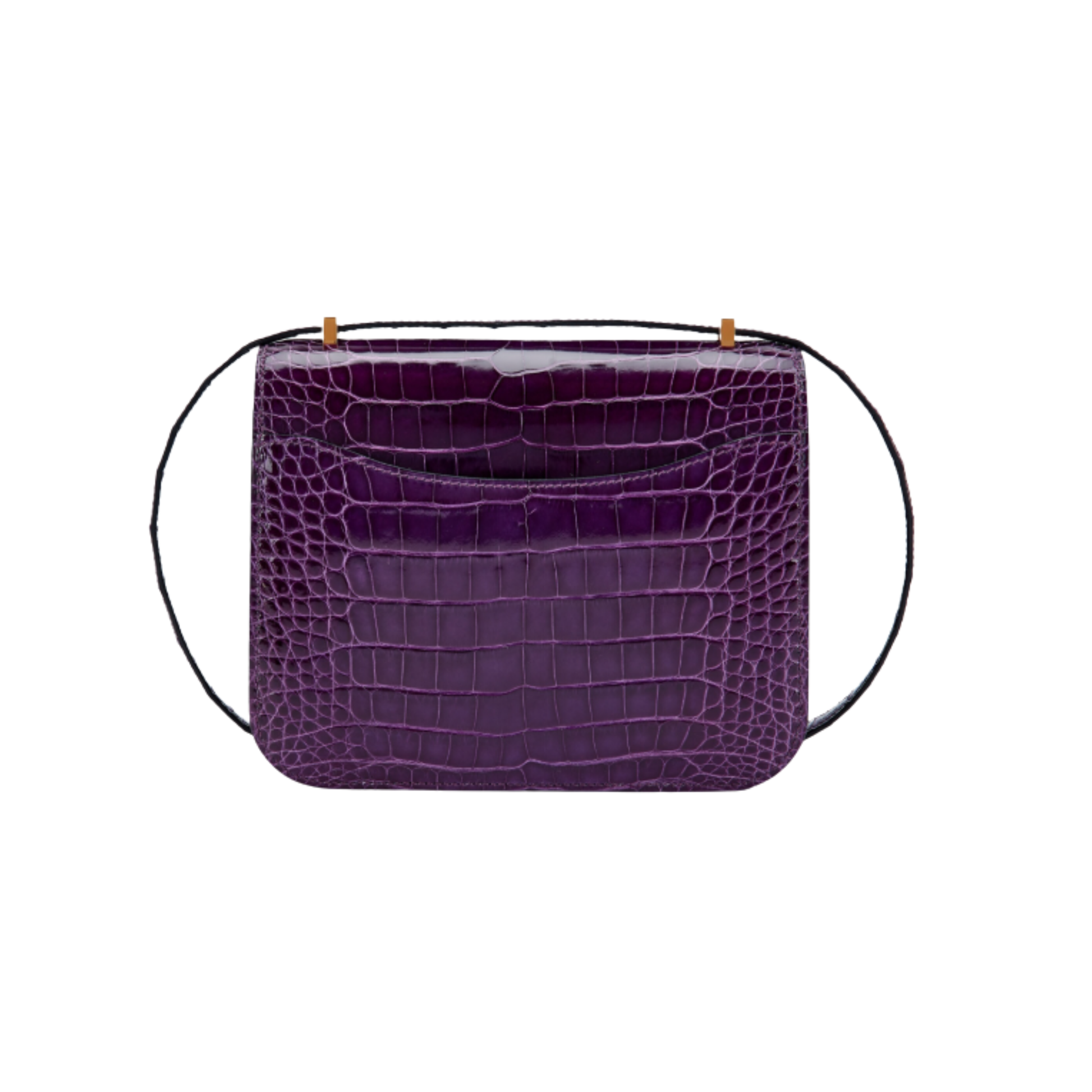 Refined Constance 18 Purple Alligator Bag - view 2