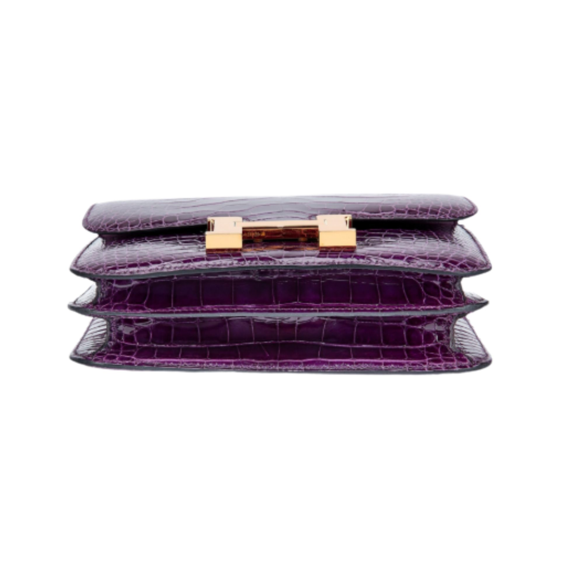 Refined Constance 18 Purple Alligator Bag - view 3