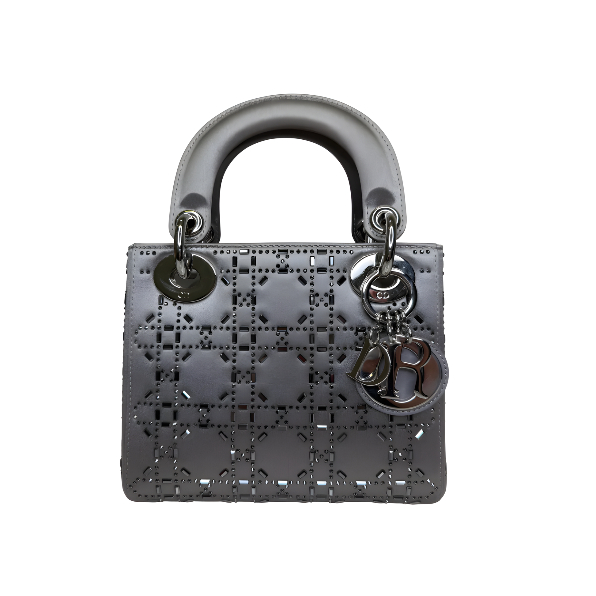 Polished Christian Mini Lady Grey Bag
