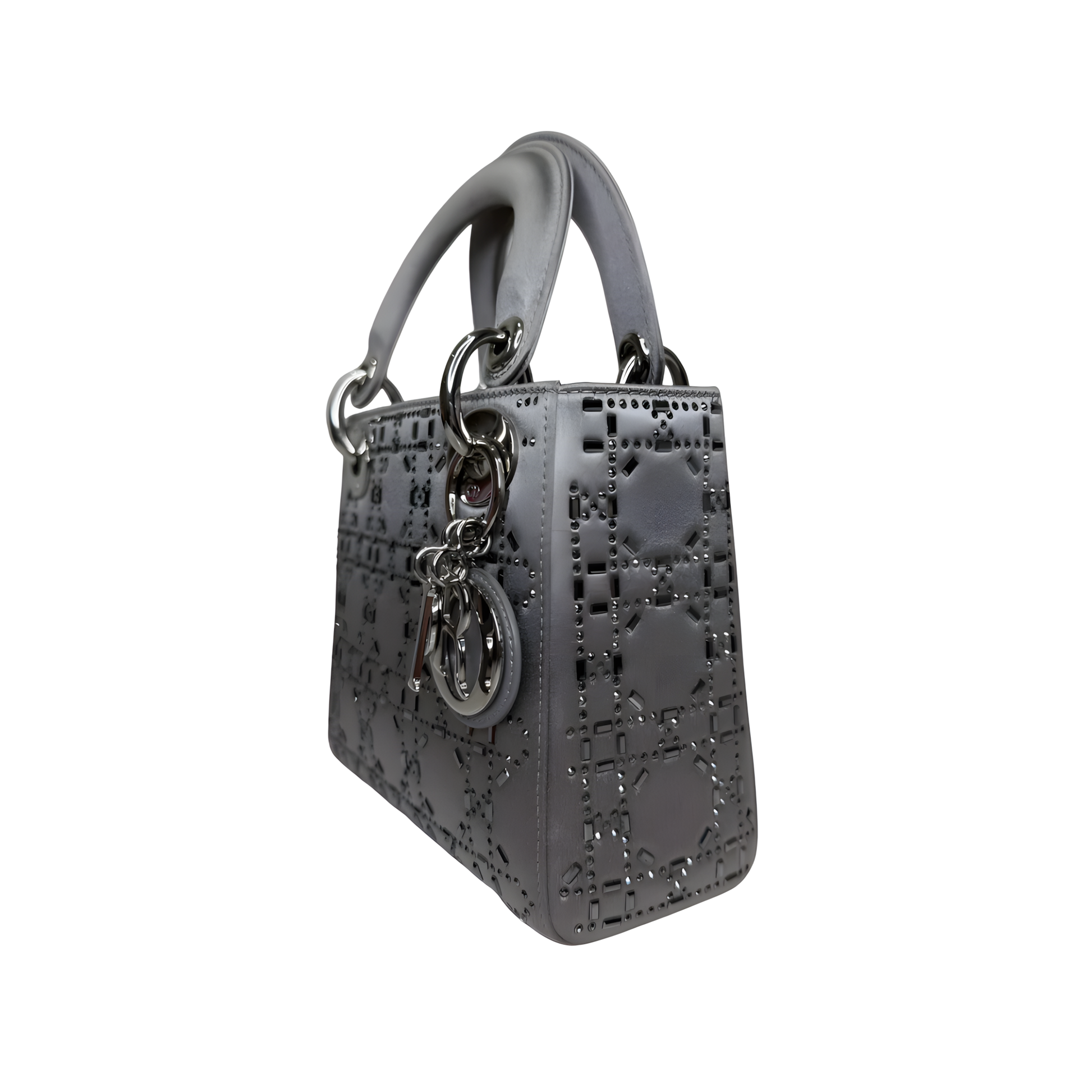 Polished Christian Mini Lady Grey Bag - view 2
