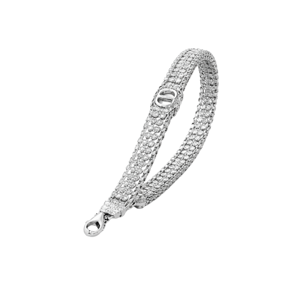 Refined Crystal Choker Necklace - view 2