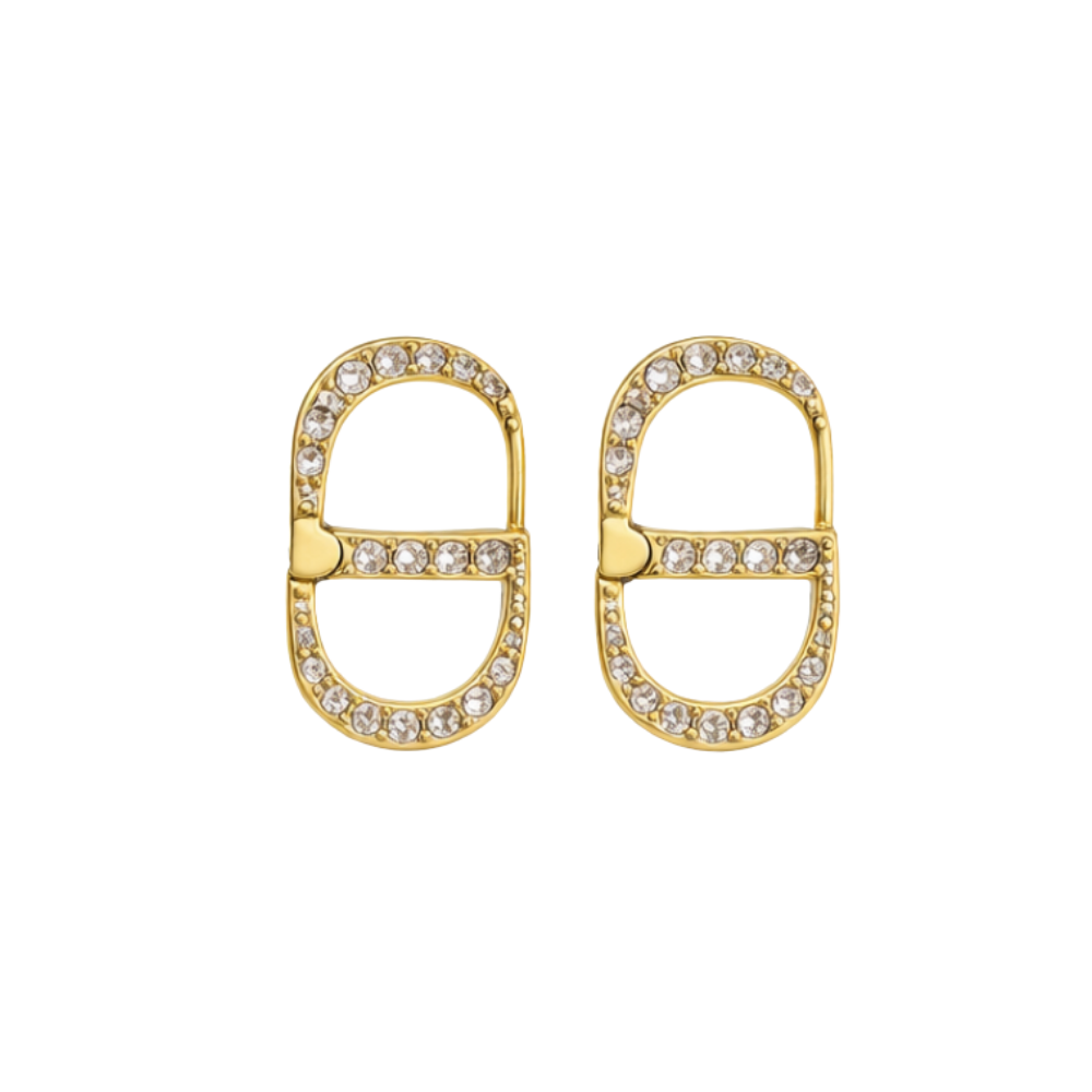 Refined Pearls Earrings Gold