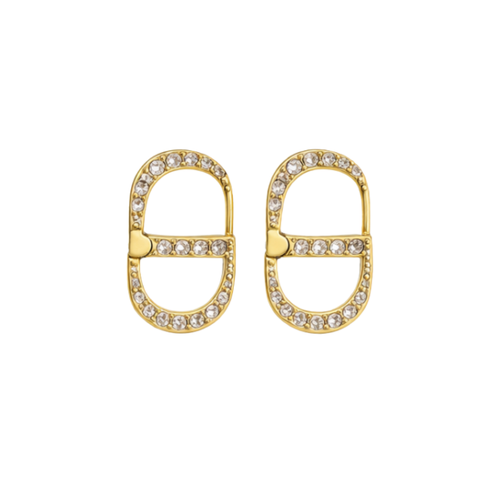 Refined Pearls Earrings Gold
