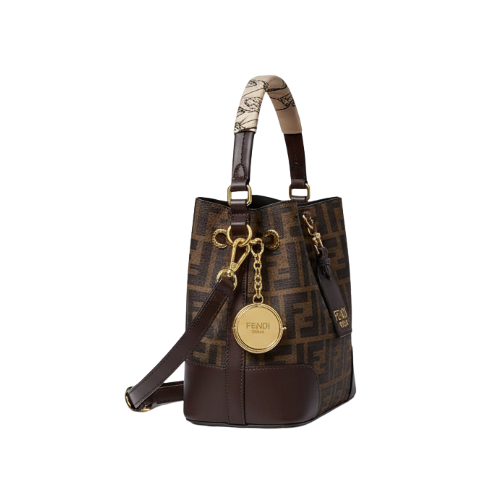 Premium-Look Boston 365 Medium Brown Black Bag - view 2