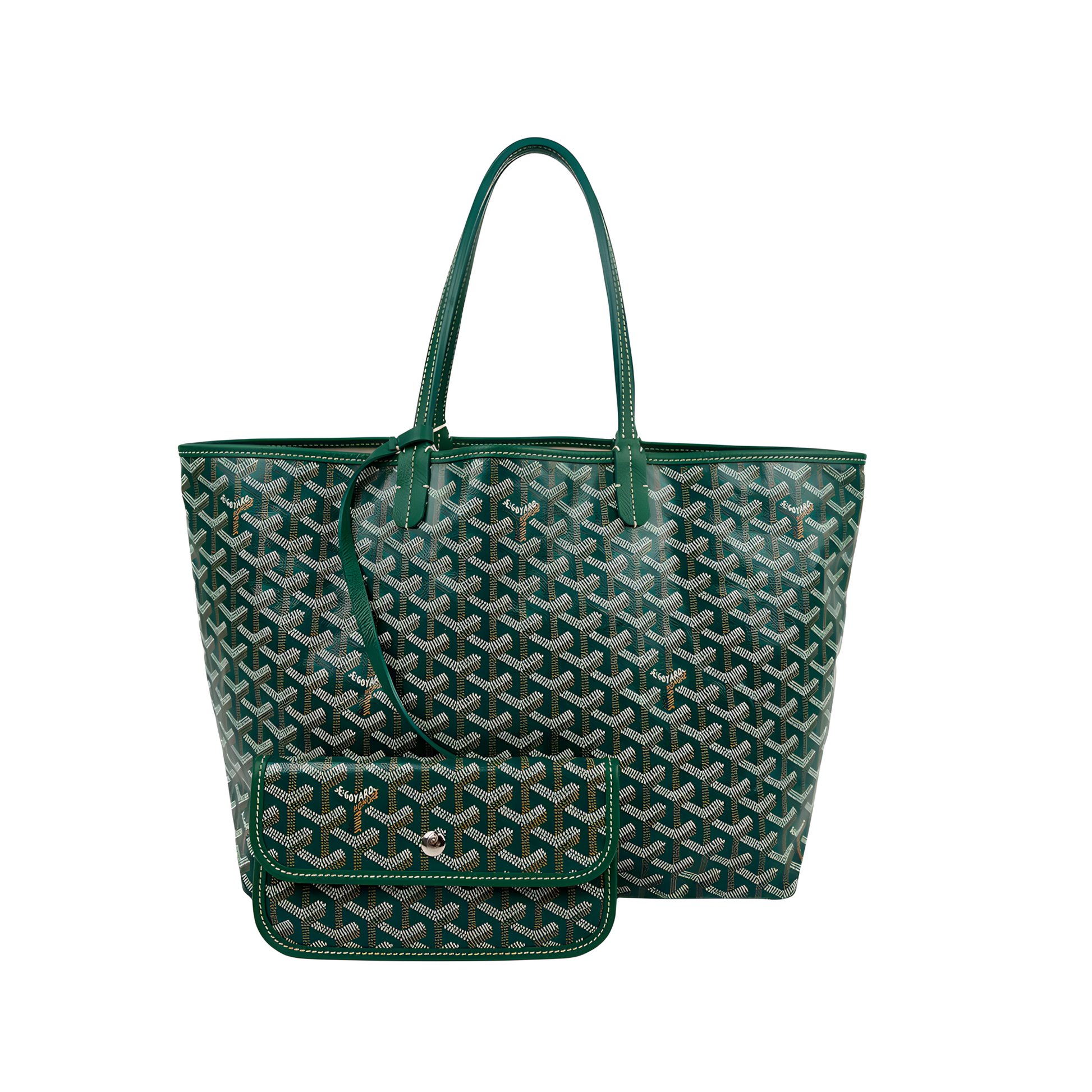 Premium-Look Saint Louis Pm Green Bag