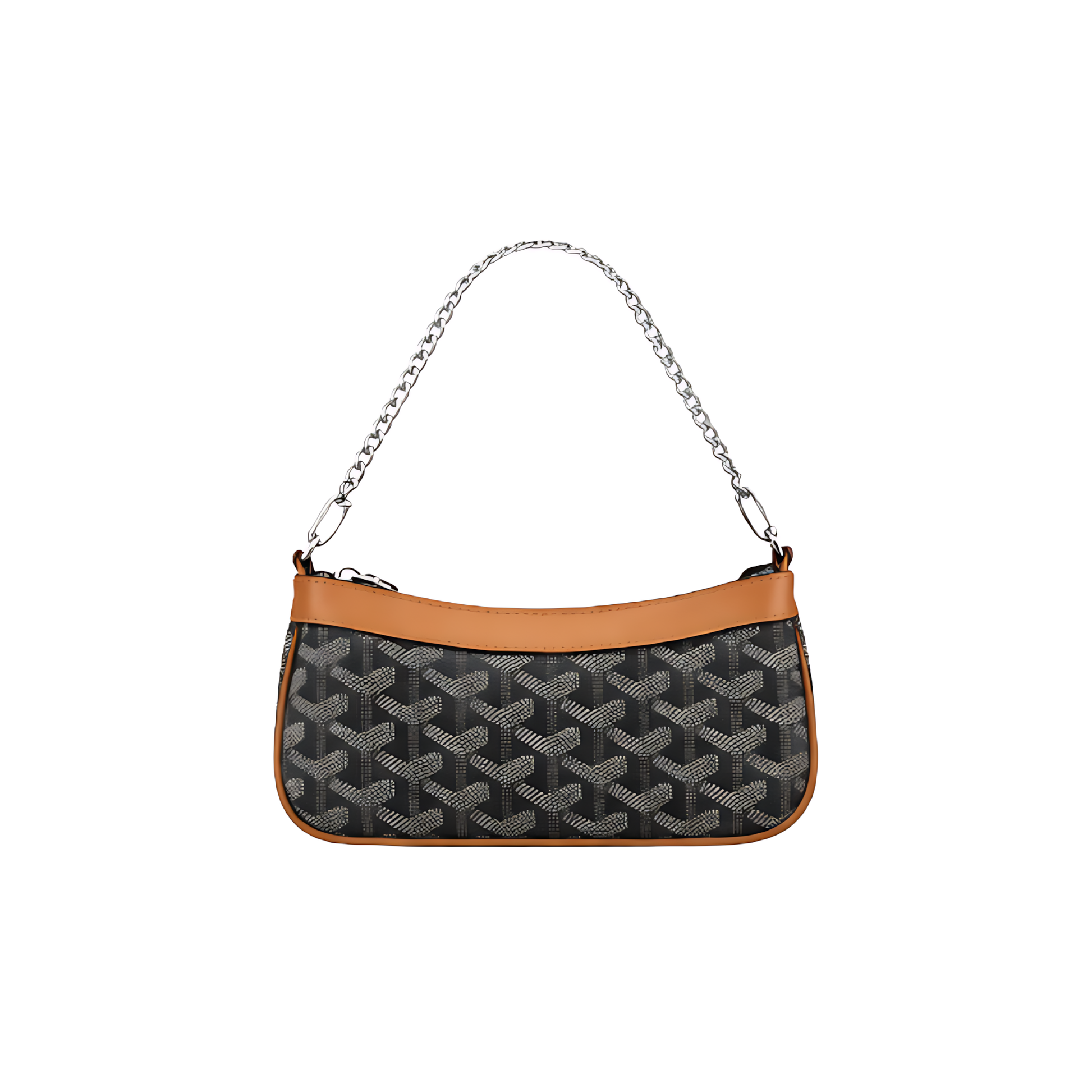 Refined Hirondelle Pm Grey Camel Bag - view 3