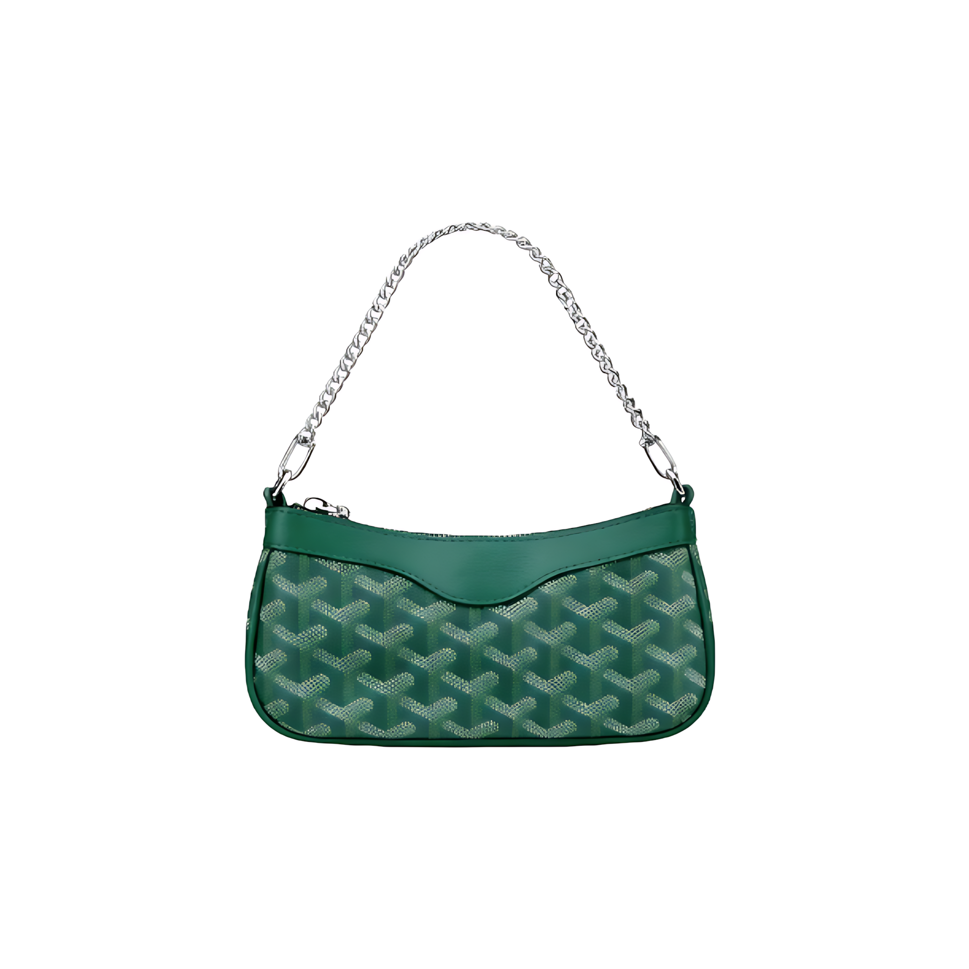 Detailed Hirondelle Pm Green Bag