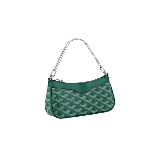 Detailed Hirondelle Pm Green Bag - view 2
