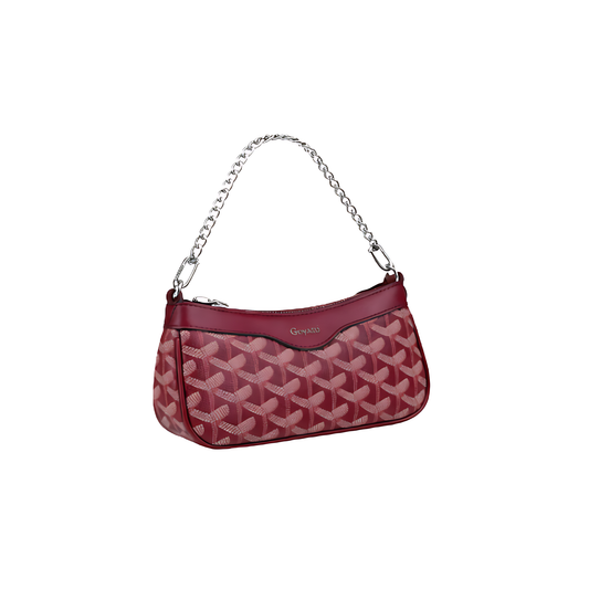 Polished Hirondelle Pm Burgundy Bag - view 2