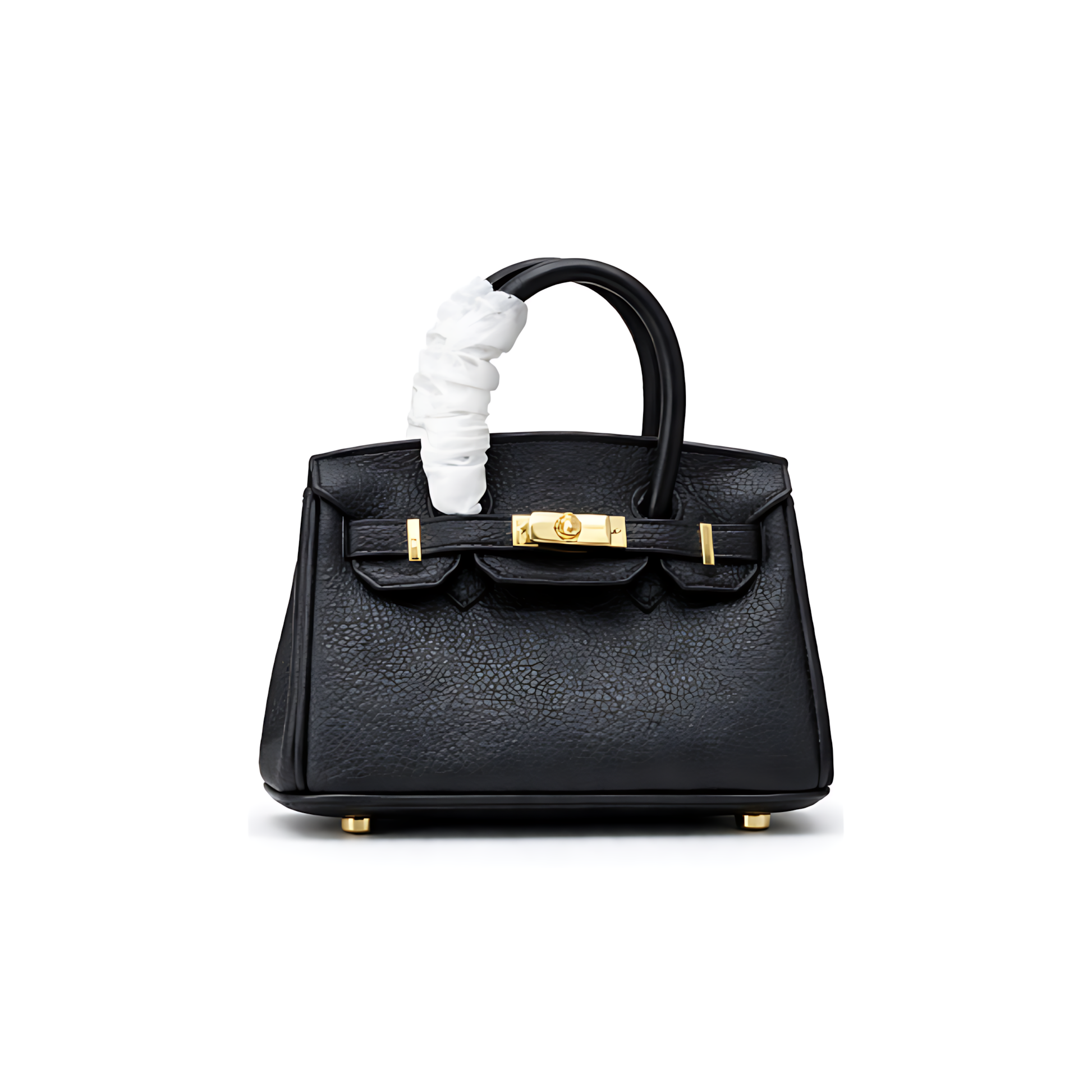 Elegant Structured Carryall 20 Togo Leather Bag