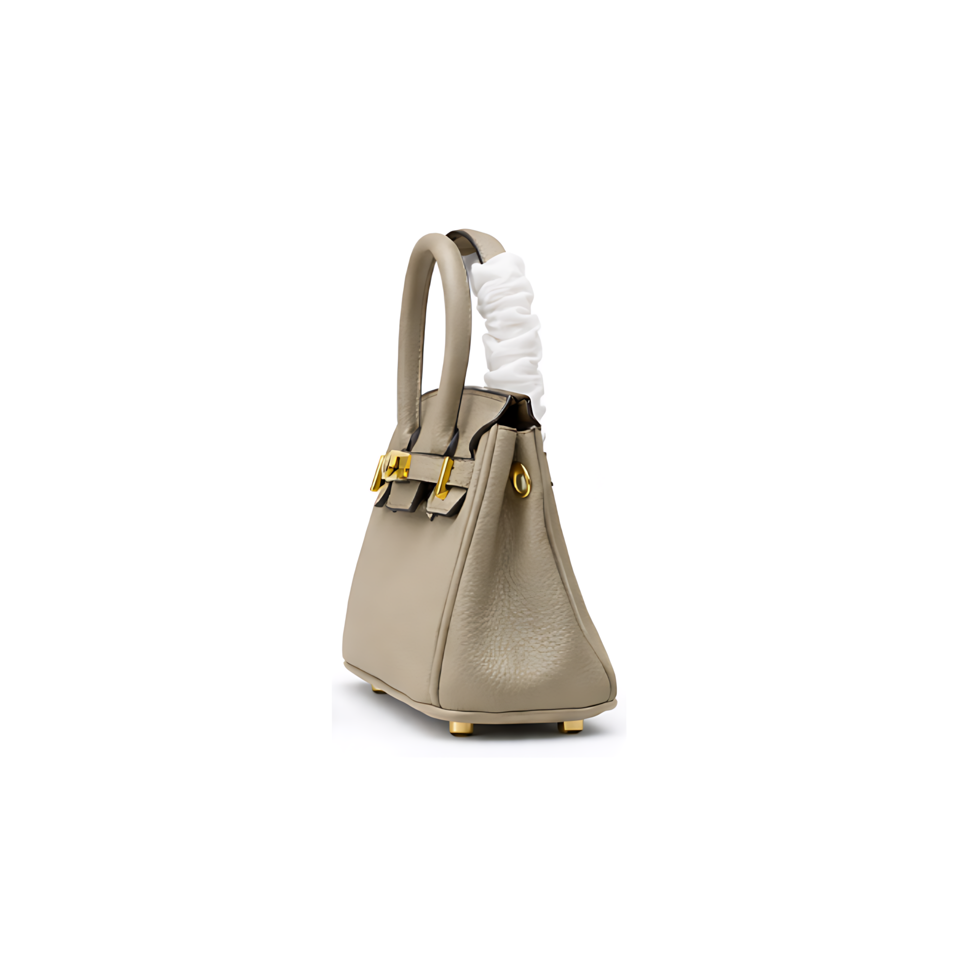 Polished Structured Carryall 25 Gris Tourterelle Bag - view 2