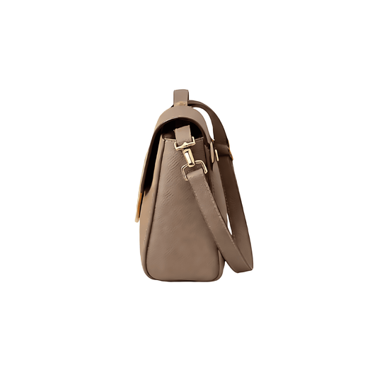 Minimal-Luxe Constance 18 Étoupe Epsom Dull Brown Bag - view 2