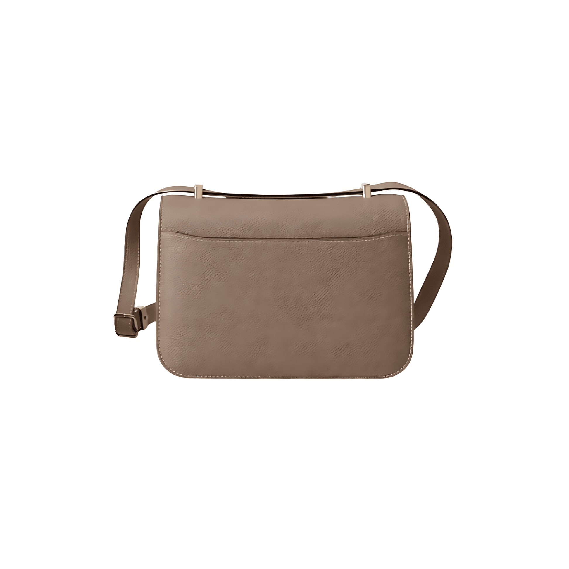 Minimal-Luxe Constance 18 Étoupe Epsom Dull Brown Bag - view 3