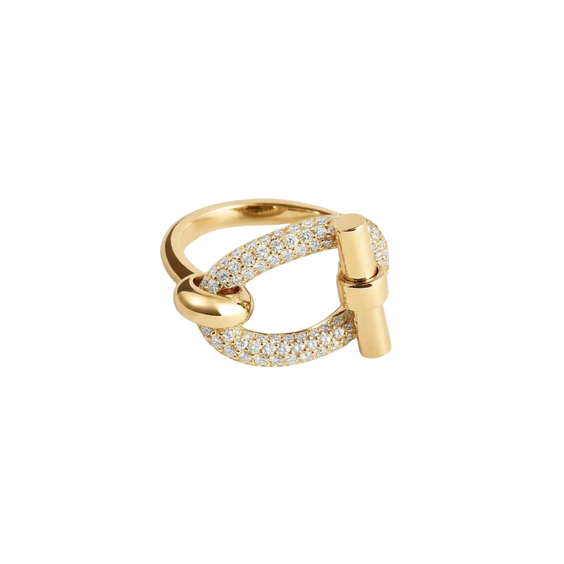 Minimal-Luxe Adage Ring Si Er Gold - view 2