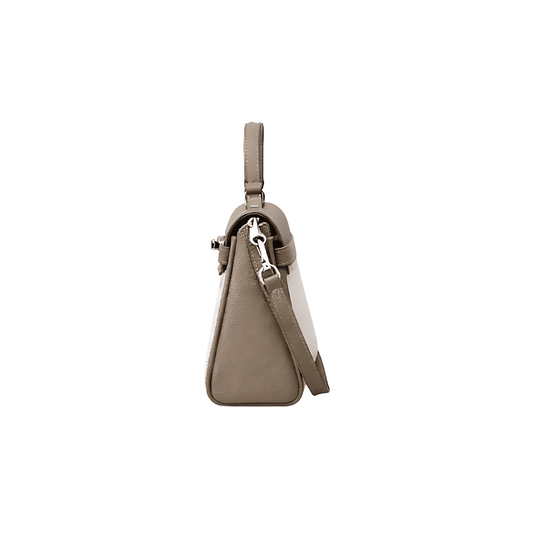 Modern Structured Top-Handle II Sellier 28 Toile H Étoupe Bag - view 2