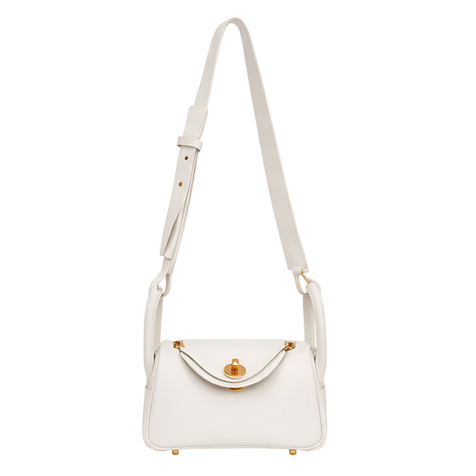Refined Mini Lindy White Swift Bag - view 2
