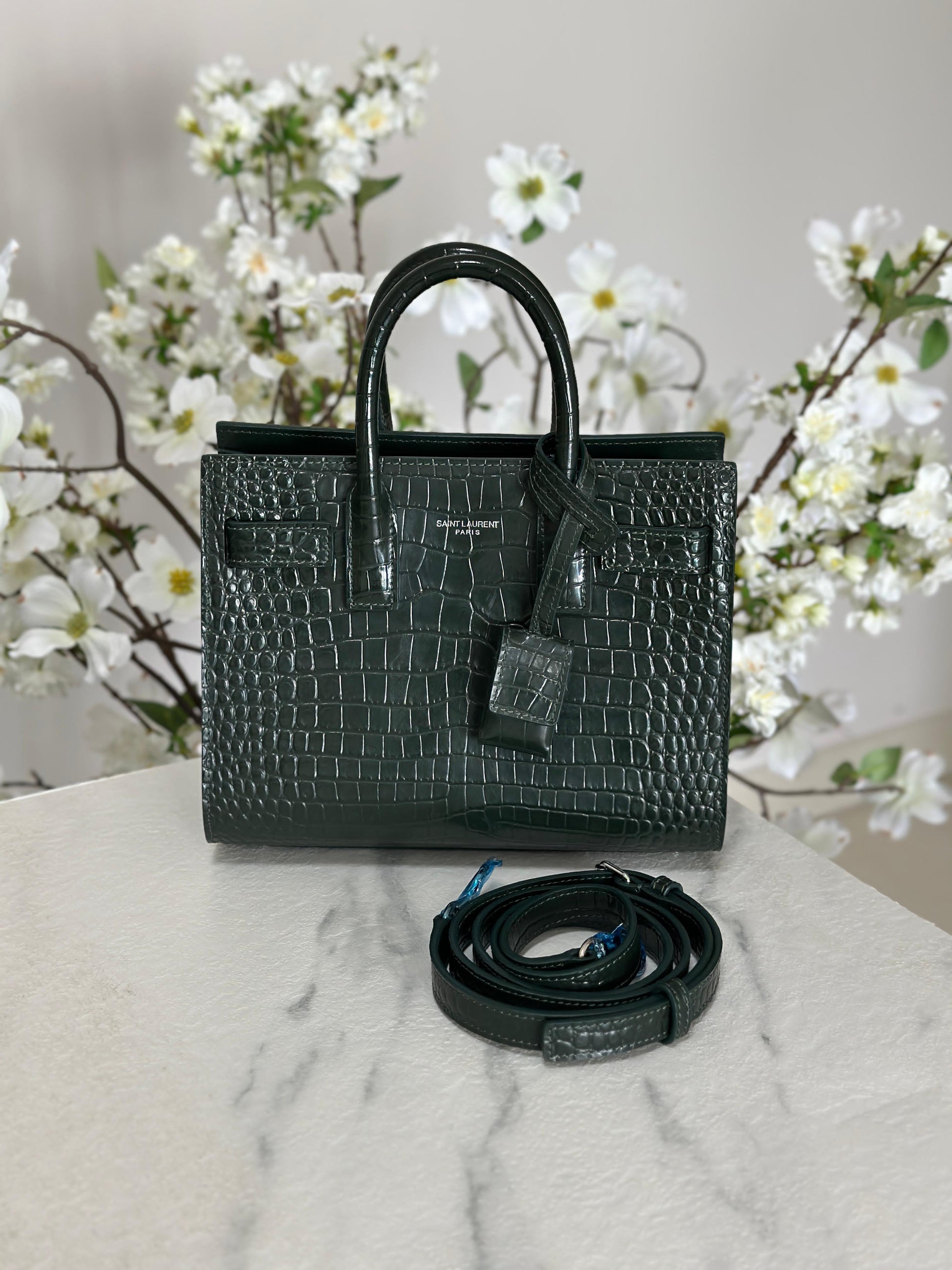 Elevated Sac De Jour Dark Green Bag - view 4