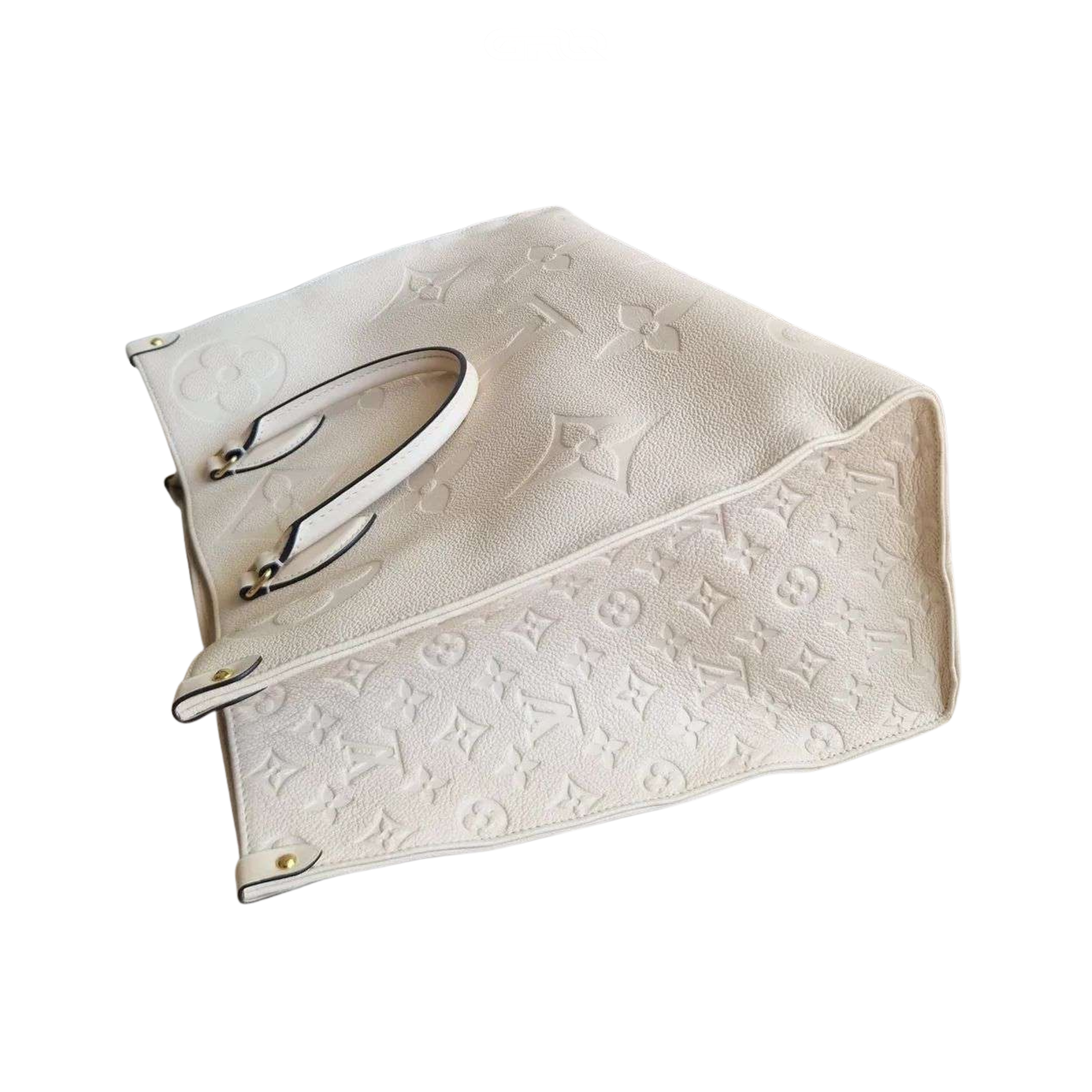 Clean-Finish Onthego MM Cream Monogram Bag - view 2
