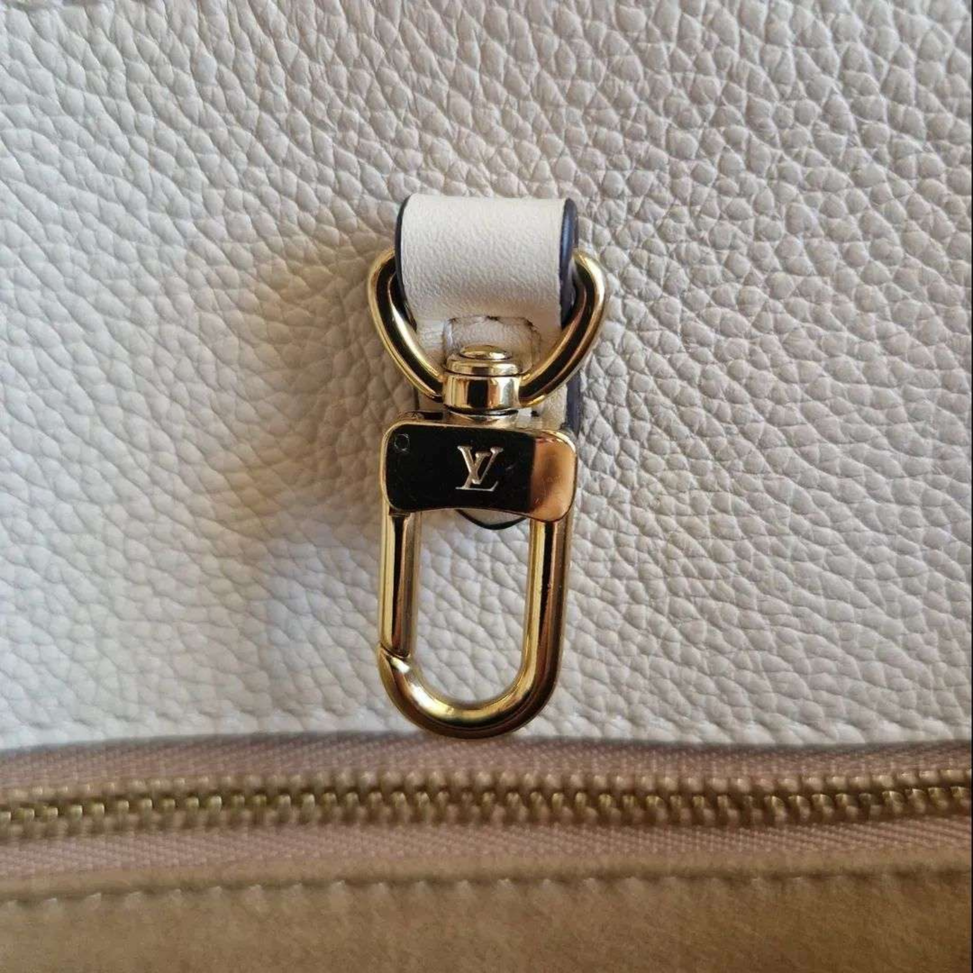 Clean-Finish Onthego MM Cream Monogram Bag - view 3