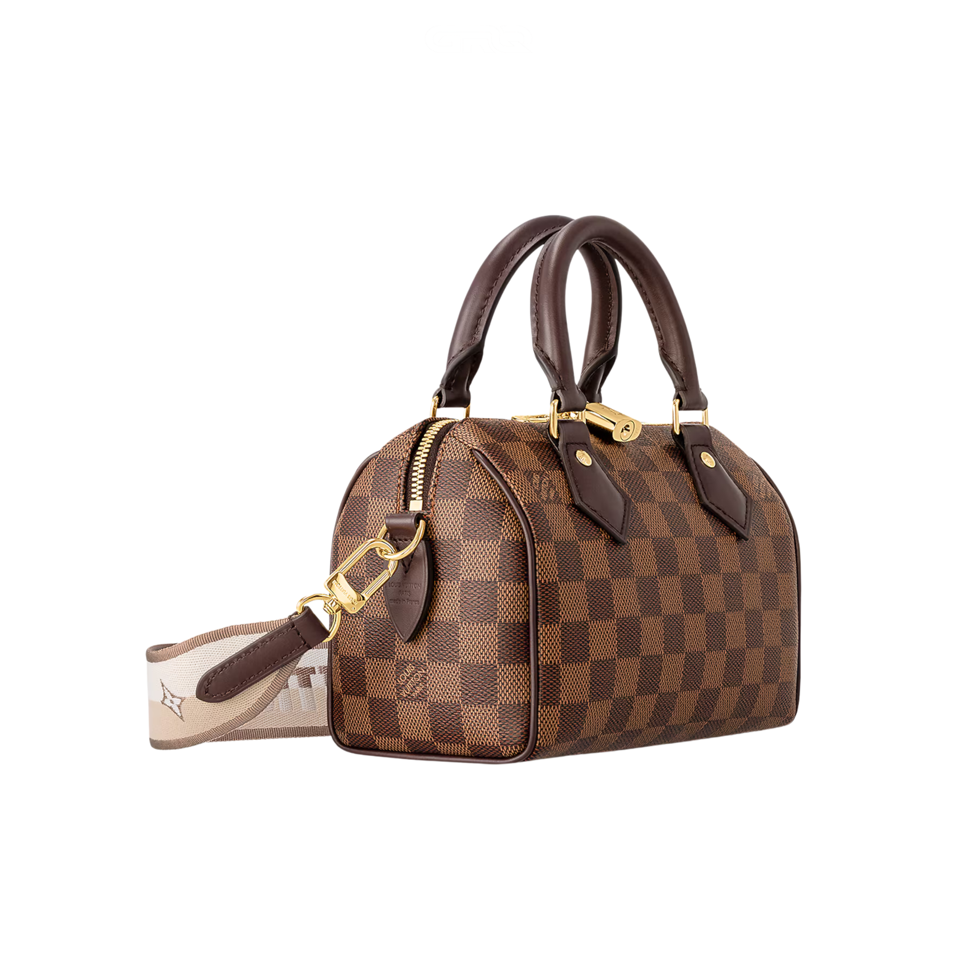 Clean-Finish Speedy Bandoulière 20 Damier Ebene Bag - view 2