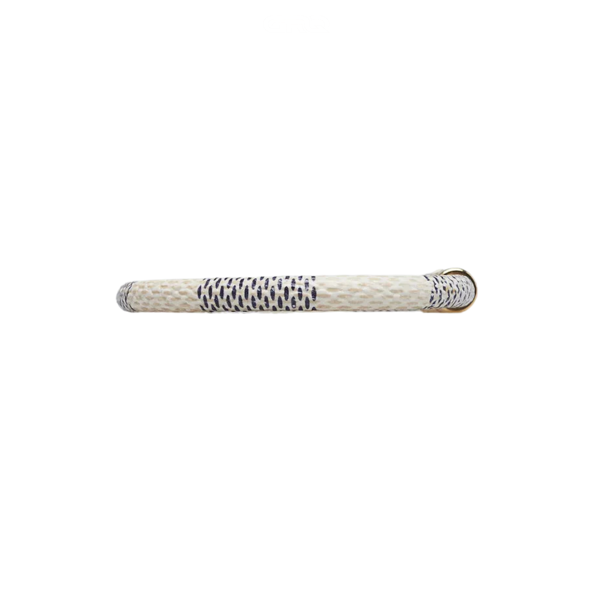 Detailed Damier Gr Hite Canvas Bracelet - view 7