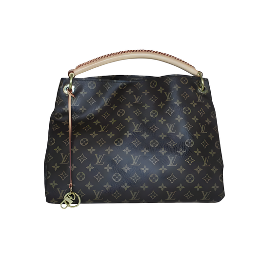 Sharp Artsy MM Monogram Canvas Bag