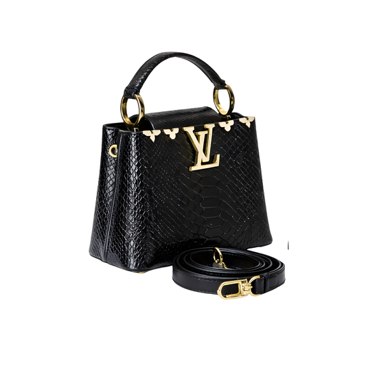 Modern Ć Ucines BB Taurillon Black Bag - view 2