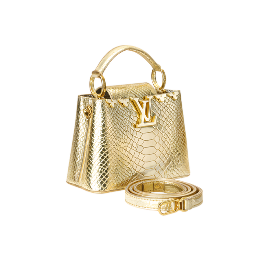 Minimal-Luxe Ć Ucines Taurillon Si Er Bag - view 2