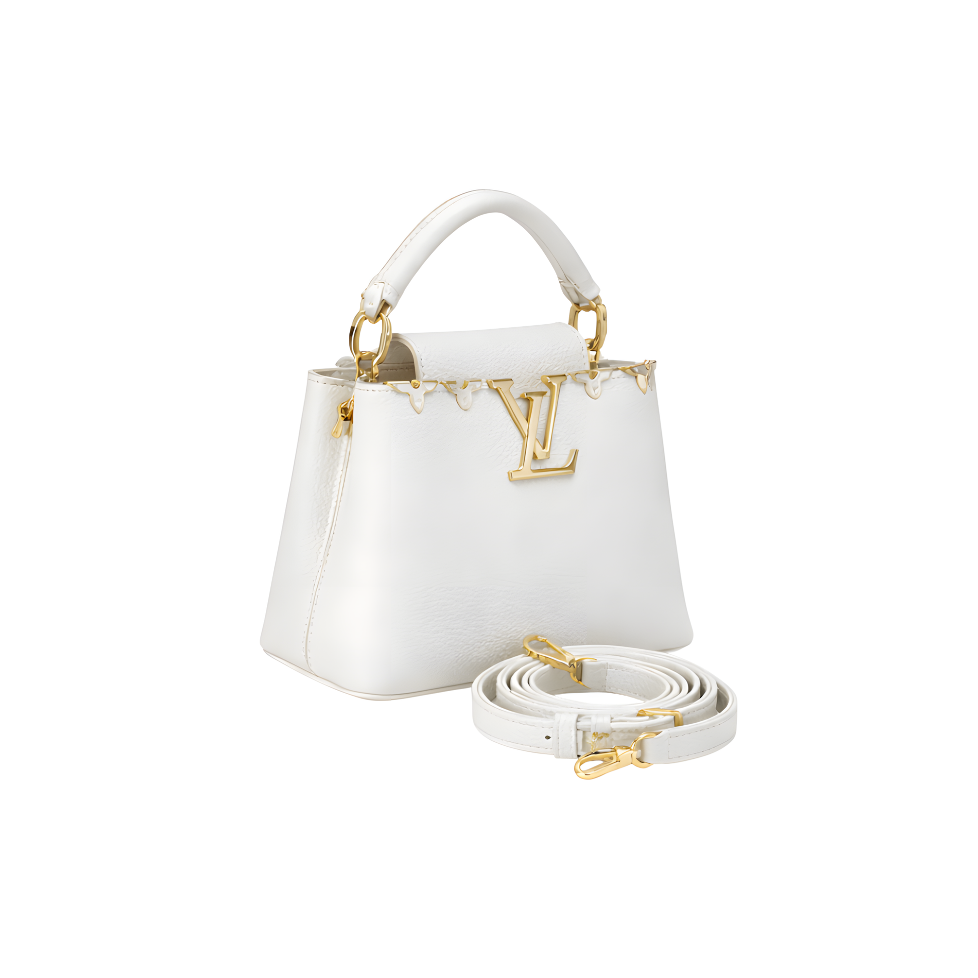 Sophisticated Ć Ucines Taurillon White Bag - view 3