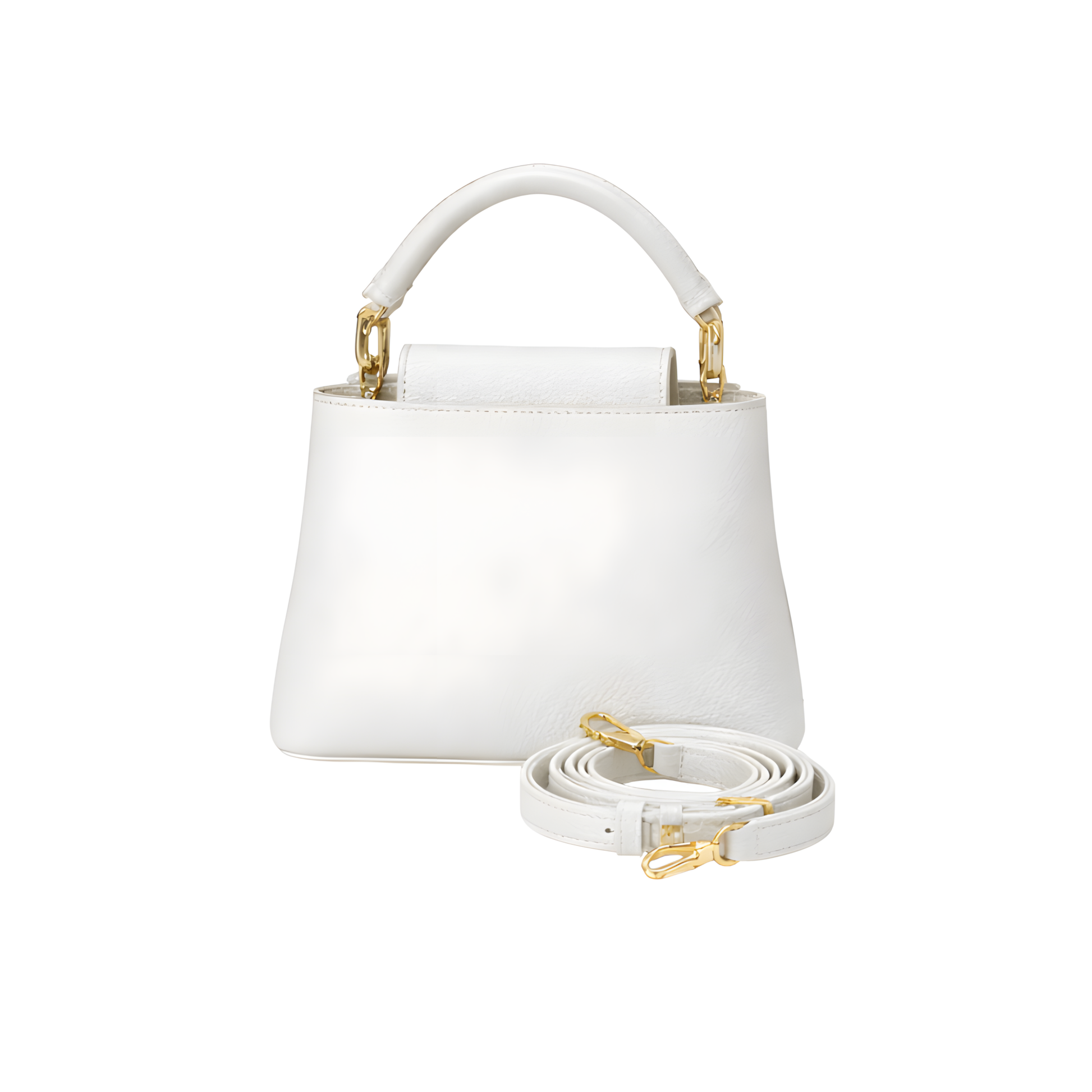Sophisticated Ć Ucines Taurillon White Bag - view 4