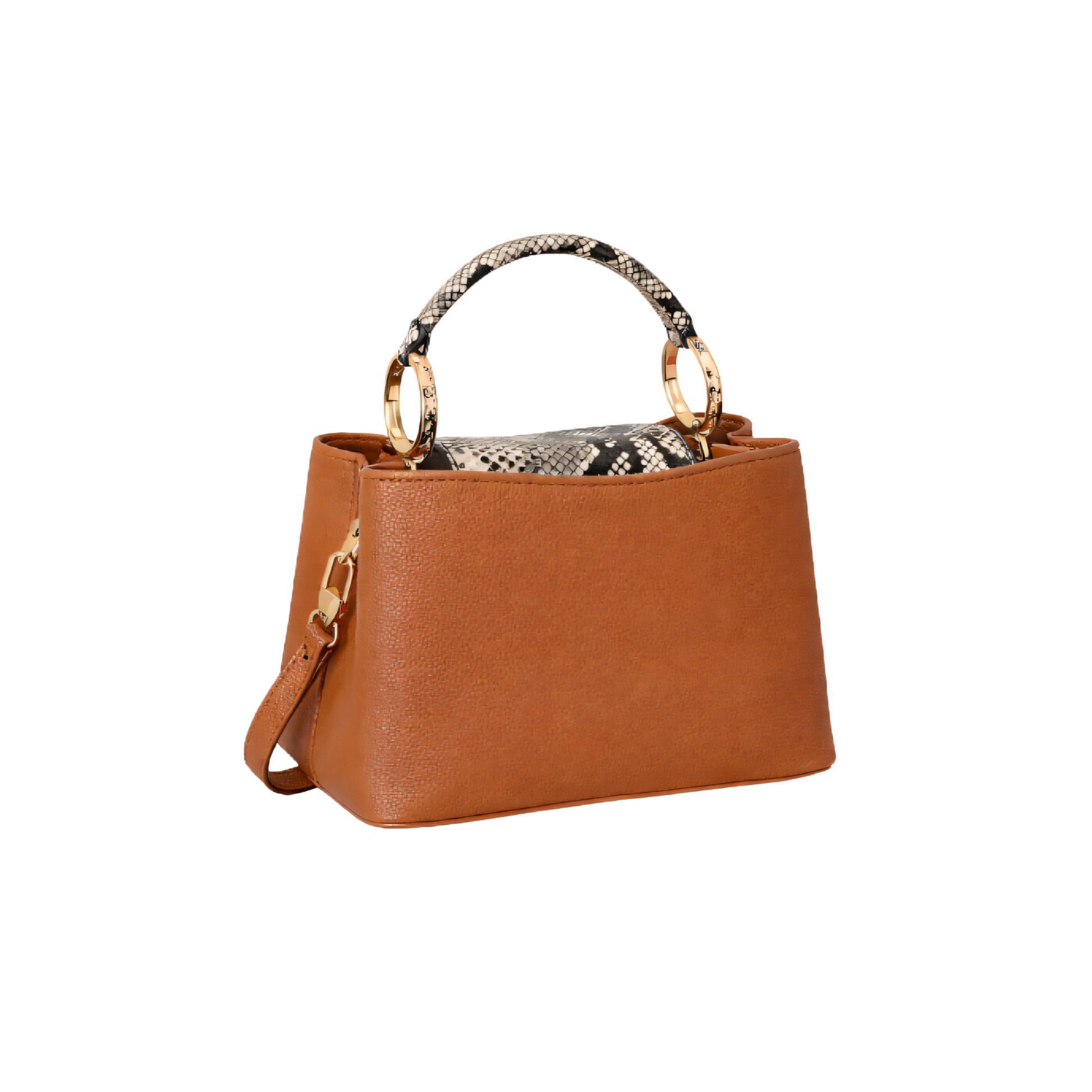 Modern Ć Ucines Brown Python Bag - view 3