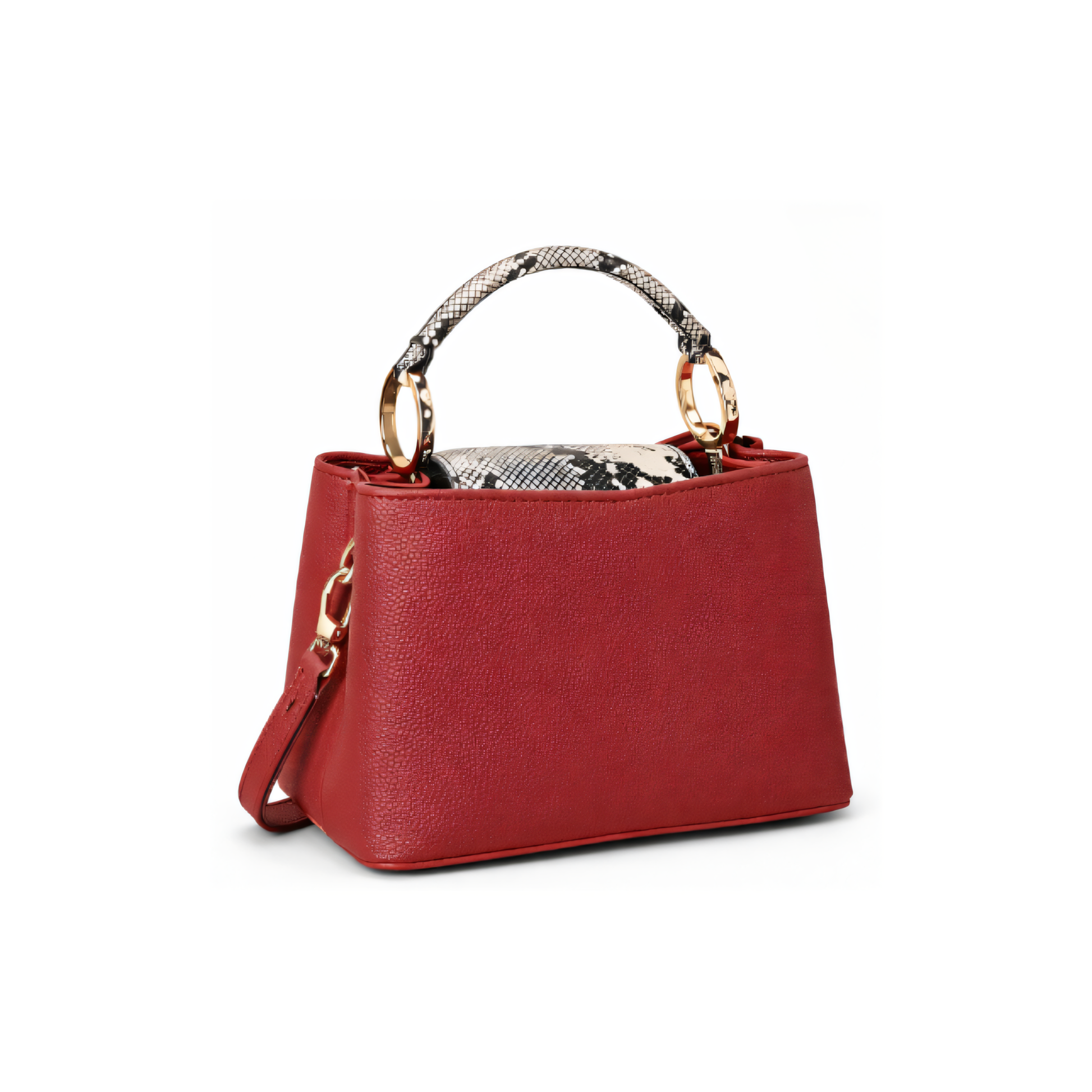 Statement Ć Ucines Taurillon Burgundy Bag - view 3