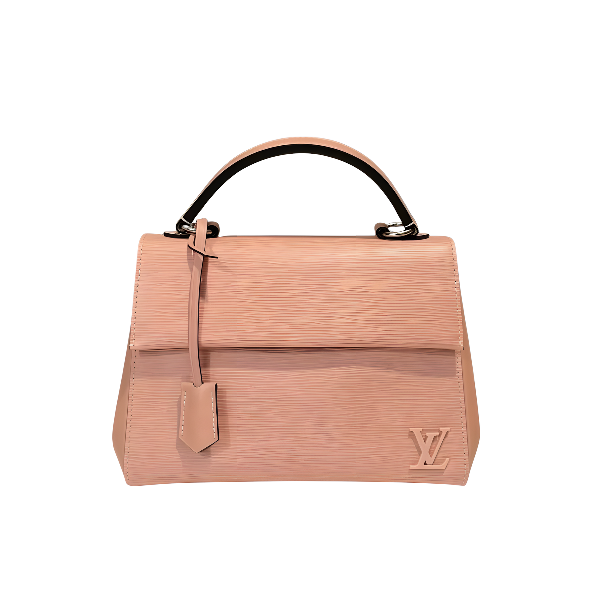 Premium-Look Cluny Mini Epi Rose Ballerine Bag