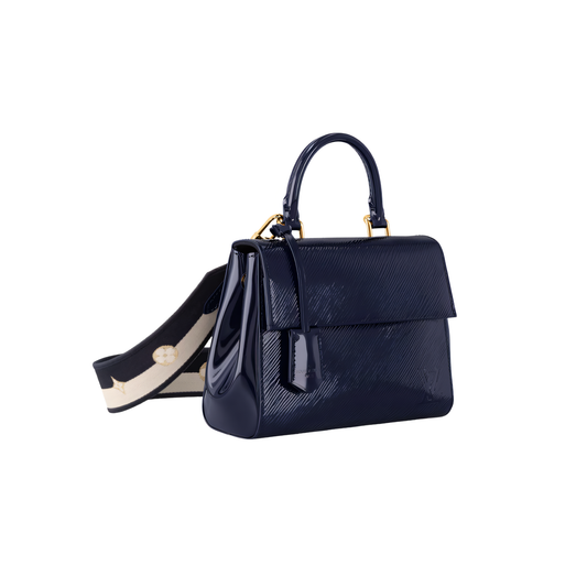 Clean-Finish Cluny Mini Epi Bordeaux Blue Bag - view 2