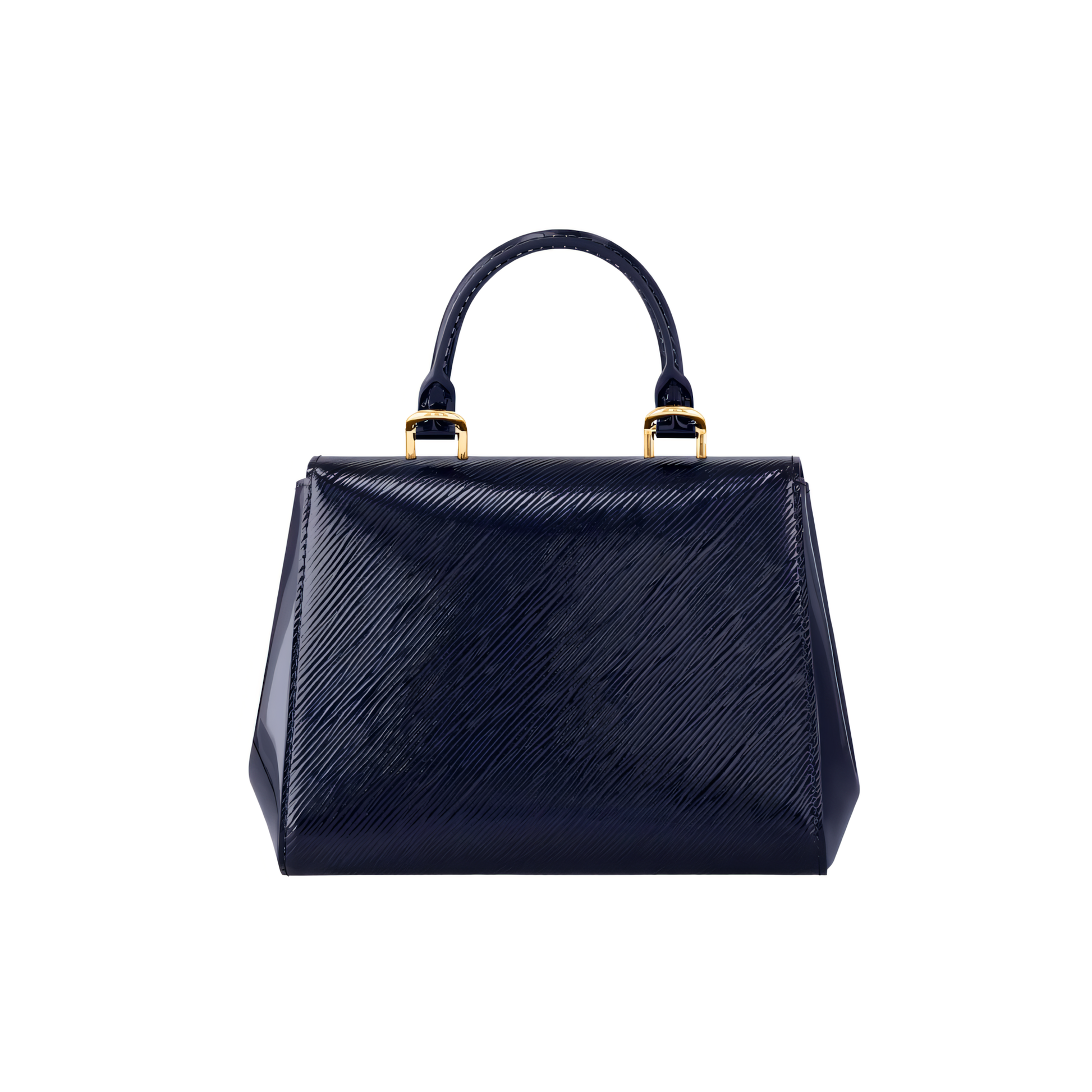 Clean-Finish Cluny Mini Epi Bordeaux Blue Bag - view 3