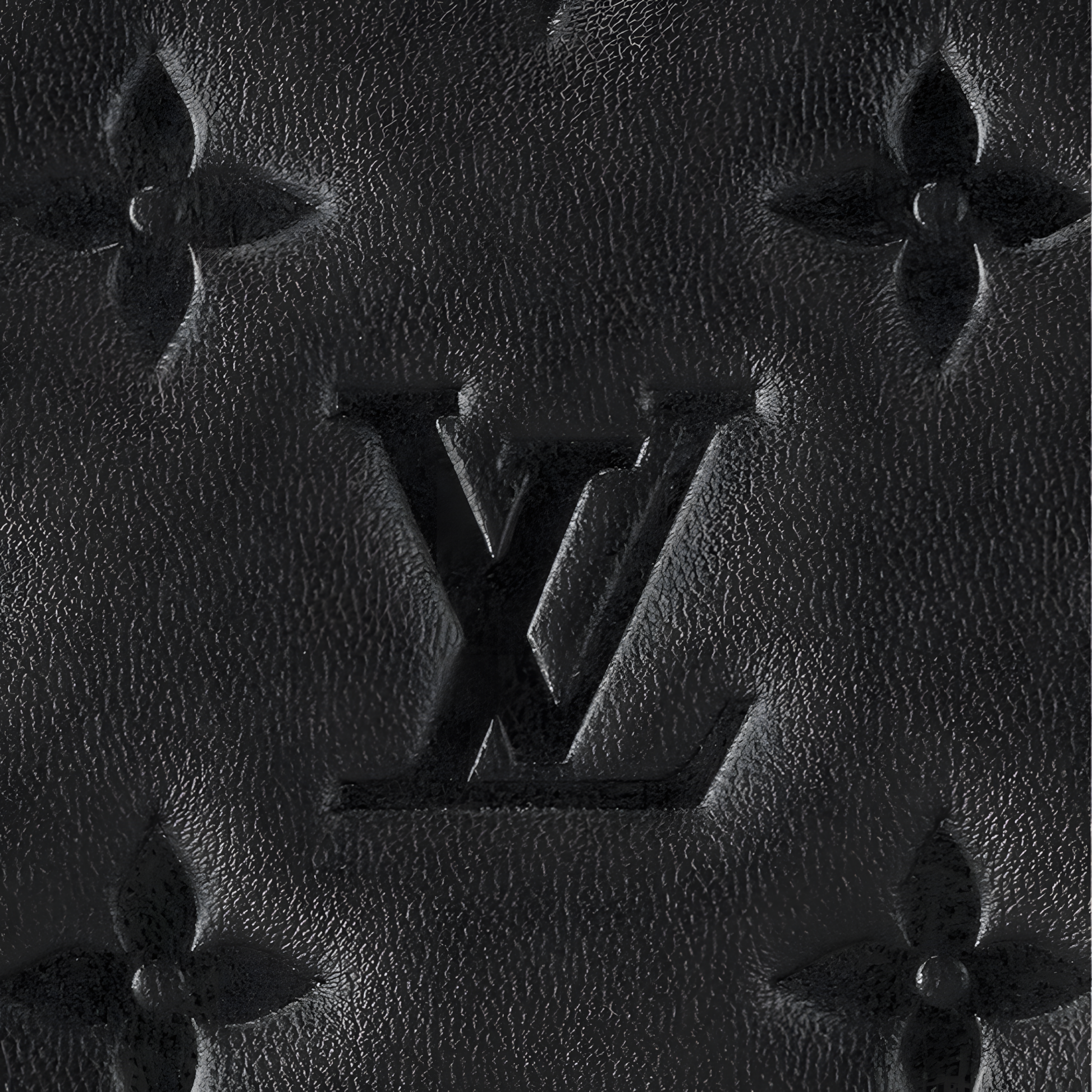 Polished Coussin Pm Lambskin Black Bag - view 2