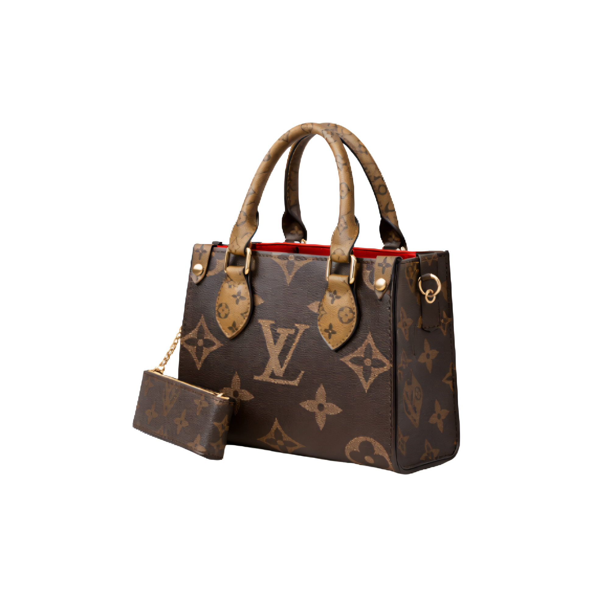 Dressy Onthego Pm BB Monogram Reverse Bag - view 3