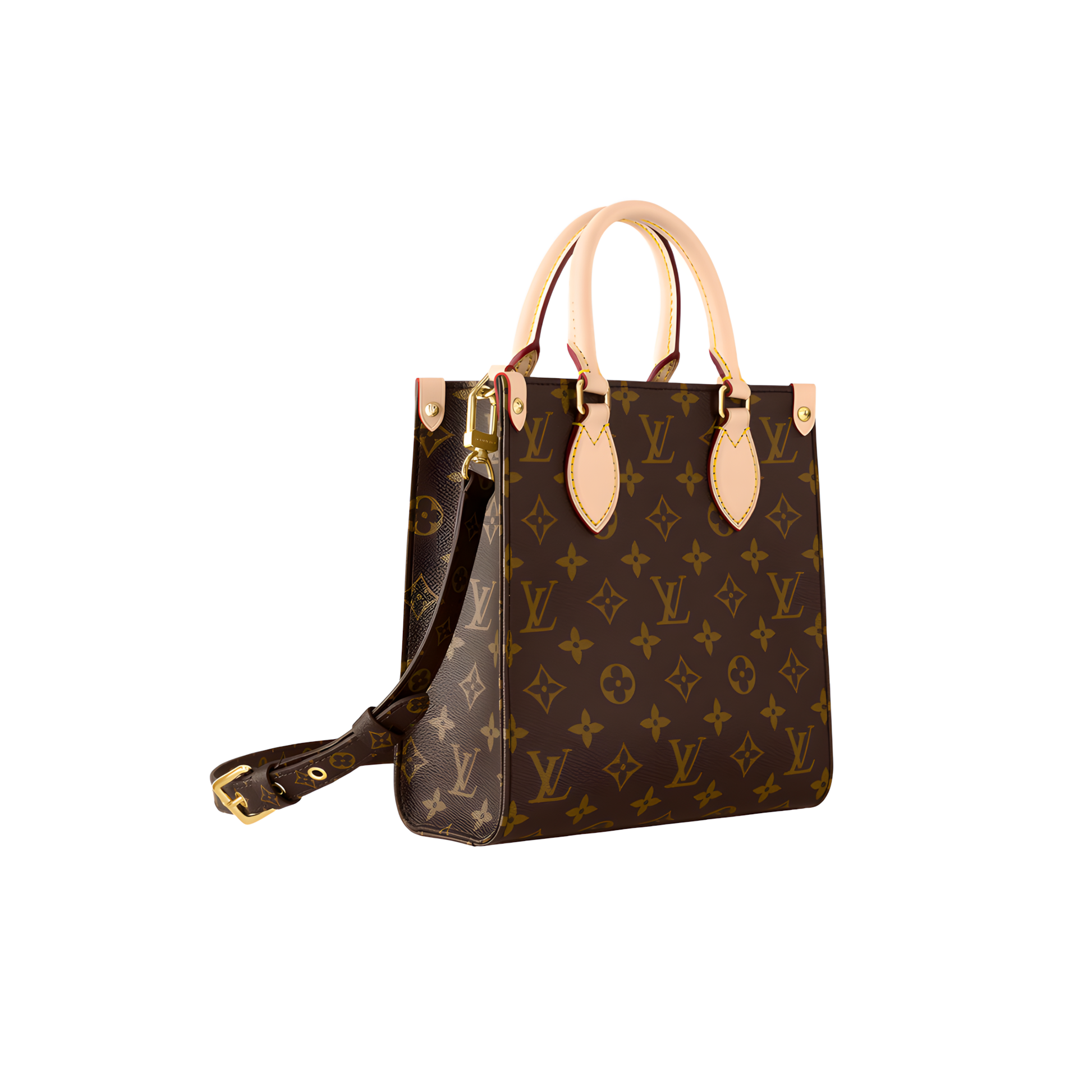 Sophisticated Sac Plat BB Monogram Canvas Bag - view 2