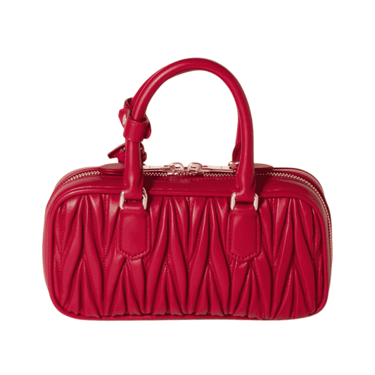 Minimal-Luxe Miu Miu Arcadie Matelassé N Pa Leather Mini Bag - view 2