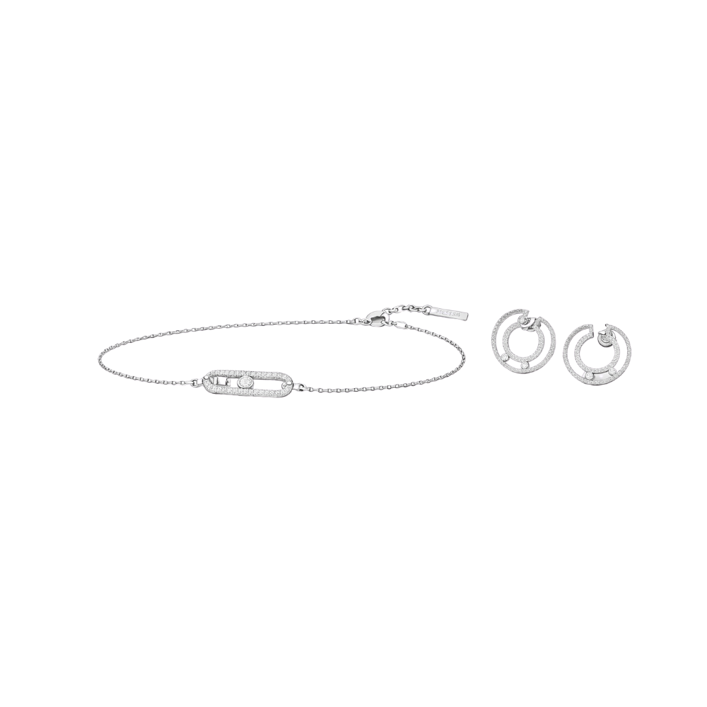Premium-Look Move Classique Mixed Gold Cord Bracelet - view 3