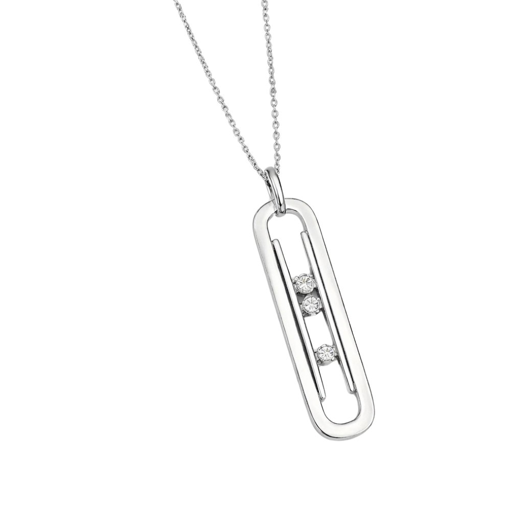 Statement Layered Pavé Large Set White Gold Diamonds