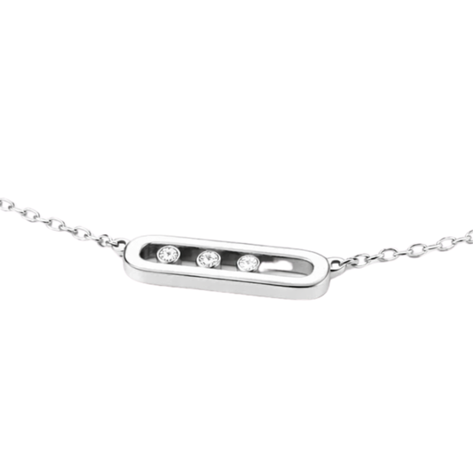 Everyday-Luxe Floating Stone Multi Motif Set White Gold Diamonds